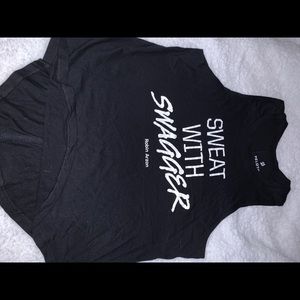 Peloton sweat with swagger tank